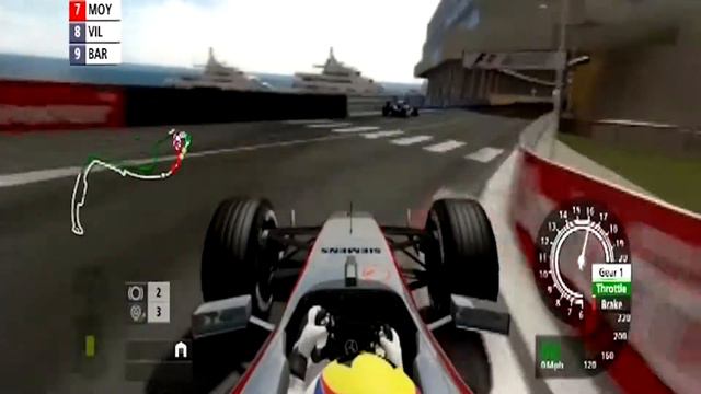 Formula One Championship Edition: Juan Pablo Montoya at Monaco 1080P HD смотреть онлайн