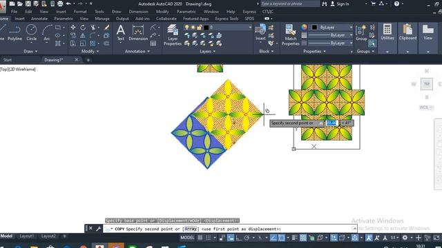 สอนAutocad การใช้คำสั่ง Rotate (EP8) смотреть онлайн
