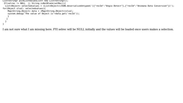 Salesforce: Apex Error Message : JSON Exception Error: No content to Map смотреть онлайн
