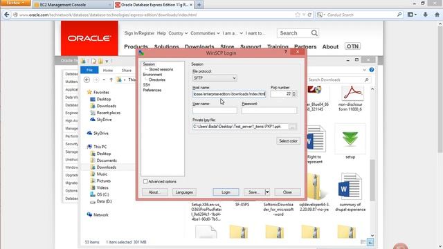 Installing oracle 11g r2 express part 1 смотреть онлайн