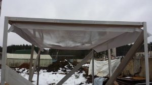 Залив тканевого натяжного потолка Дескор (Descor)