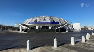 Мэр Москвы открыл после реконструкции универсальный спортивный комплекс в Лужниках