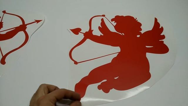 Наклейки на день Святого Валентина ангелочки (купидон) смотреть онлайн