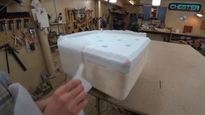 Glider CHEST'ER pouf DIY