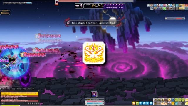 Hero Bossing Mule Is INSANE Post Ignition - Maplestory Reboot смотреть онлайн