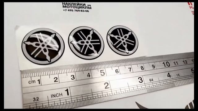 Объёмные наклейки камертоны Yamaha - МОТОХИТ.РФ смотреть онлайн