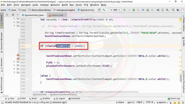 25. Multiple Choice Quiz App with SQLite Integration Part 25 - Fixing Some Bugs - Android Tutorial смотреть онлайн