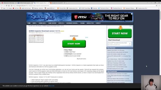 How to Tune Nvidia GPU for Best Efficiency - Nvidia Inspector смотреть онлайн