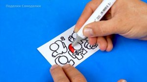 Как сделать игру Амонг Ас своими руками из картона