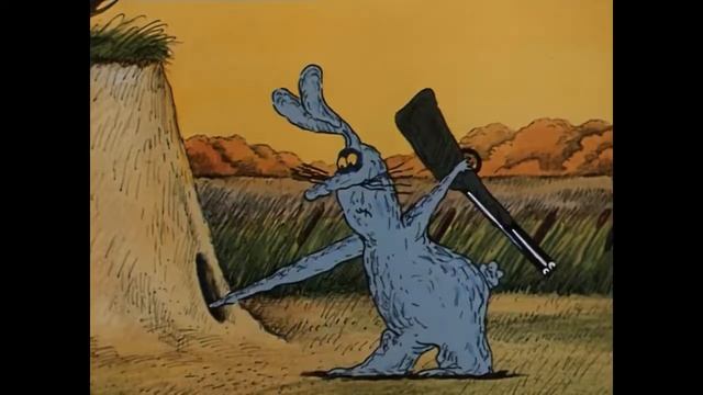 Зайца не видали? - Не он. - Не он. - Не он! - Не я! смотреть онлайн