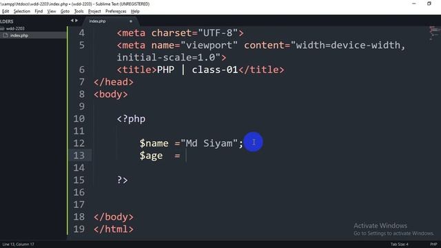 PHP Tutorial Bangla part 1 смотреть онлайн
