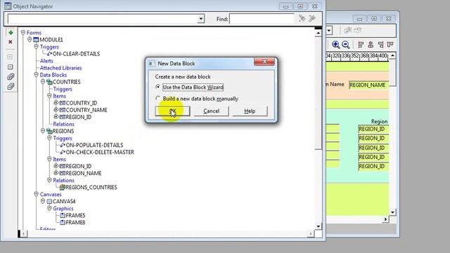 Oracle forms tutorial in begali How to make a Master-Detail relationship in Oracle forms смотреть онлайн