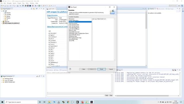 Ethernet Communication using UDP Protocol in Zynq 7020. смотреть онлайн