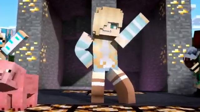Музыка Minecraft Я люблю золото смотреть онлайн