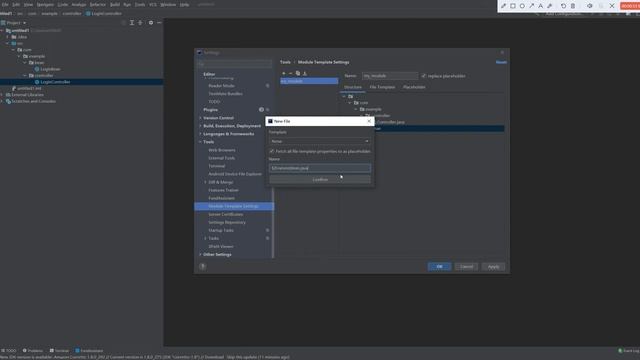 How to create file template [IDEA Plugin/Generate File From Template] смотреть онлайн
