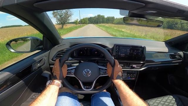 2022 Volkswagen T-Roc Cabriolet (facelift) | POV test drive смотреть онлайн