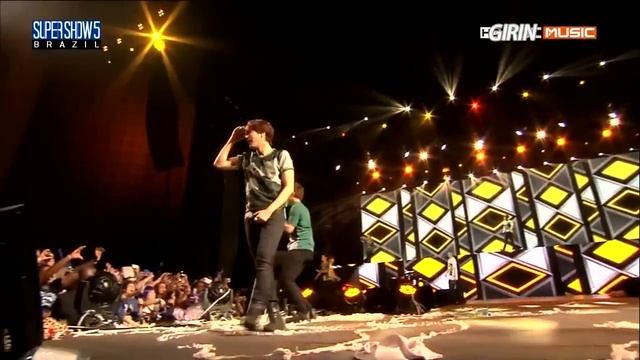 130620 super junior - Ai Se Eu Te Pego @ super show 5 смотреть онлайн