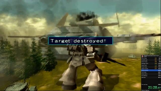 Mobile Suit Gundam : Zeonic Front Speedrun (42:03.72) ROUND 1 ANY% смотреть онлайн