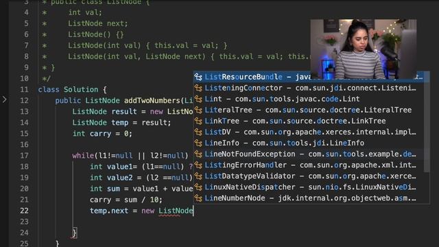 LeetCode: Add Two Numbers in JAVA (With clear explanation) смотреть онлайн