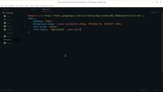 TUTORIAL MEMBUAT WEB PROFILE PRIBADI | HTML & CSS смотреть онлайн