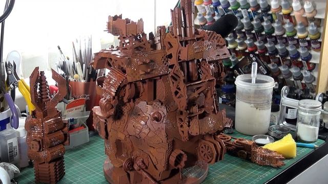 Painting Tips Perfect For ANY Ork Kit | Kromlech Deffstomper 40K Project смотреть онлайн