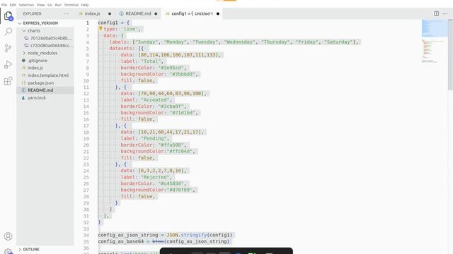 ChartJS Image Export Using Express JS & Puppeteer смотреть онлайн