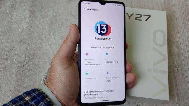 Обзор Бюджетника Vivo Y27 6/128Gb Стоит ли покупать? смотреть онлайн