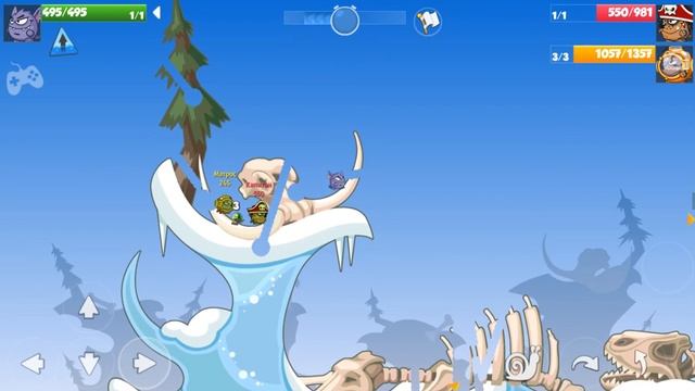 ПРОХОЖДЕНИЕ БОССА ПИРАТЫ БЕЗ ДОНАТА С ОЗВУЧКОЙ | WORMIX MOBILE