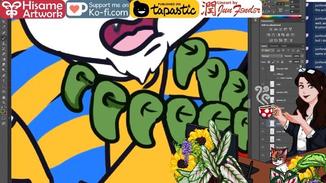 Speed painting Story time: How did you get your cat? FAQ || Niels Feynman - Coloring World #CatDay смотреть онлайн