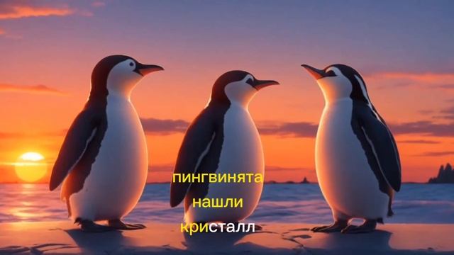 История для детей : "Путешествия маленьких пингвинят" #история #сказка #video смотреть онлайн