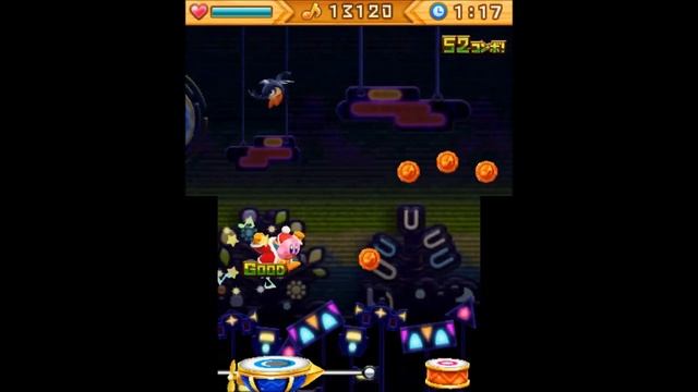 Dedede's Drum Dash Deluxe - Level 6: Boarding the Halberd - Platinum Medal смотреть онлайн