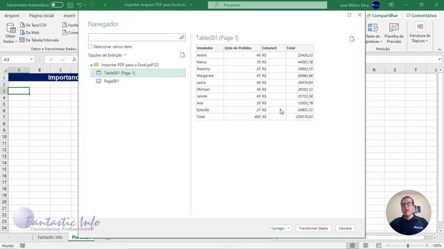 Como Importar arquivo PDF para Excel смотреть онлайн