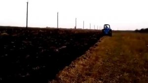Двухсторонний перекидной плуг на МТЗ-80