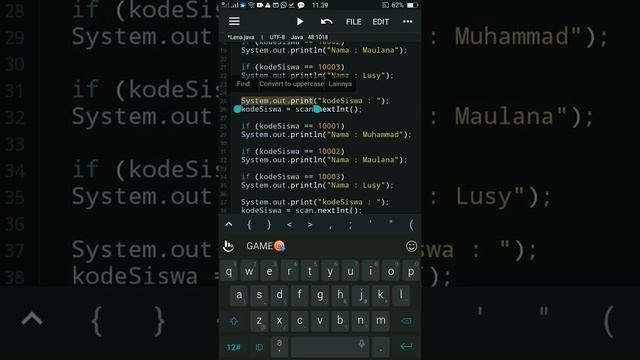 Tutorial Mudah Program Java pada Aplikasi Java N Ide смотреть онлайн