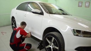 Tuning VW Jetta 6. Установка порогов GLI VW Jetta 6.