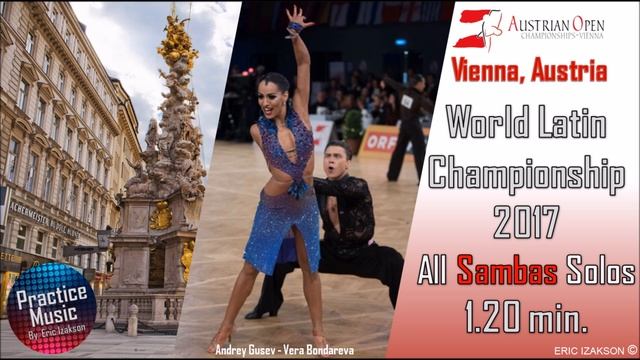 All Samba Solos Music from World Latin Championship 2017 / 6 Solos 1.20 min/ смотреть онлайн