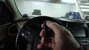 Hyundai Santa Fe 2018 Программирование ключа зажигания