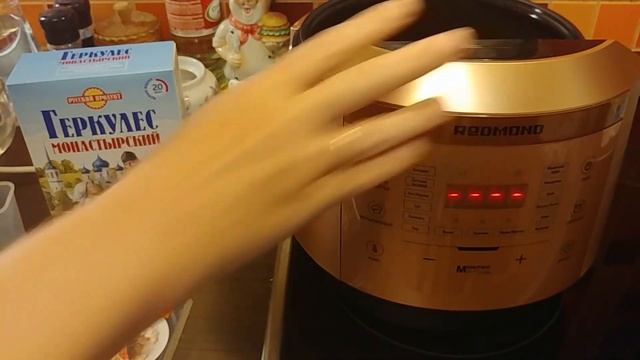 ВКУСНАЯ ОВСЯНАЯ КАША НА МОЛОКЕ В МУЛЬТИВАРКЕ С ОТЛОЖЕННЫМ СТАРТОМ смотреть онлайн