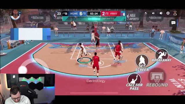 This NEW NBA Mobile Game is Amazing! NBA Infinite Packs and Gameplay! смотреть онлайн
