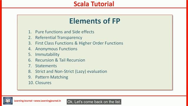 Scala Tutorial - Elements of Functional Programming - Part 2 смотреть онлайн