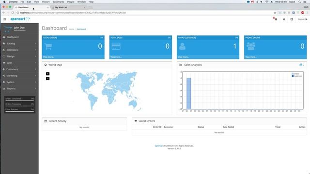 Opencart Customer Wishlist смотреть онлайн