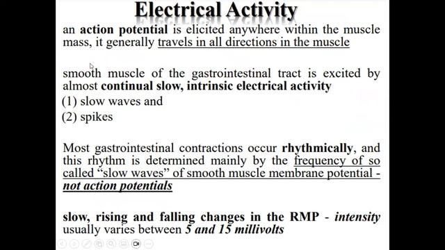 slow waves and action potential controlling the GIT system part II смотреть онлайн