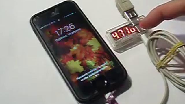 USB-тестер для контроля зарядки. смотреть онлайн