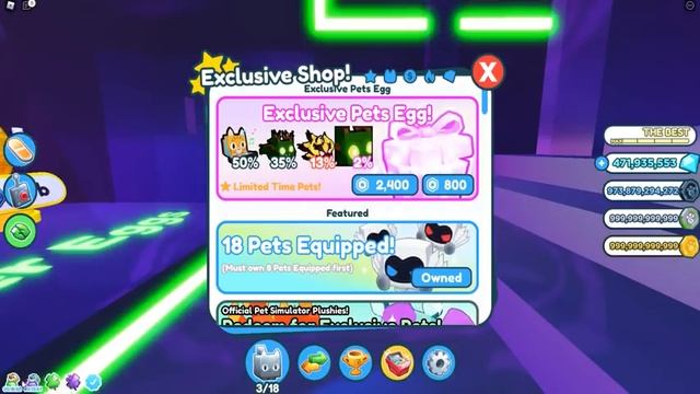 ТРАЧУ 10,000 РОБУКСОВ НА HUGE GLITCH ПИТОМЦЕВ В PET SIMULATOR X! ROBLOX Pet Simulator X