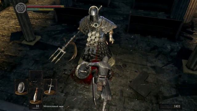 Прохождение Dark souls remastered#3 третий босс и еще смерти! смотреть онлайн