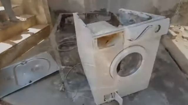 Стиральная машина и камень. Жестко разобрали)))