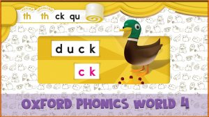 | ck | Oxford Phonics World 4 - Consonant Blends. #31