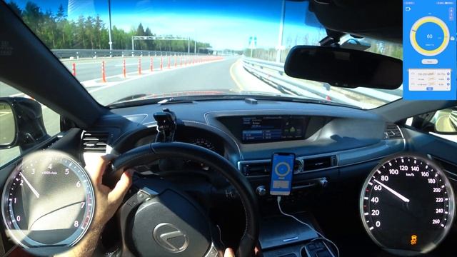 Lexus (L10)GS350 Awd  F-Sport [0-100][100-200][100-0][1/4mile][Max Speed]