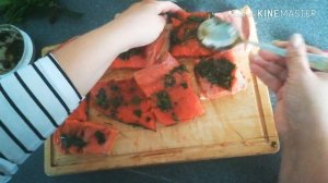 Готовлю чавычу. Карпаччо из чавычи. Запекаем чавыча