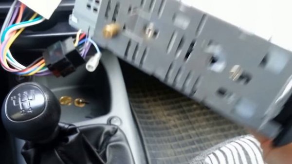 Установка магнитолы Daewoo Lanos